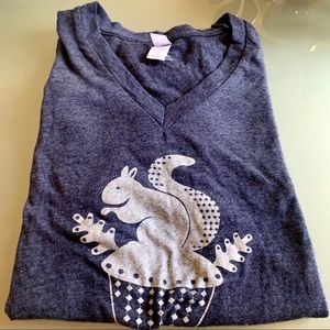Alternative Apparel Shirts - Squirrel (The T-shirt) Alternative Apparel Shirts - Squirrel (The T-shirt)